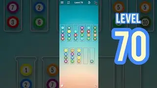 Ball Sort Puzzle Level 70 Gameplay