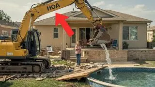 HOA Bulldozed My Entire Backyard Claiming It Was Theirs&mdash;But I'm Not Even In Their HOA!