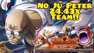 No Ju Peter VS Warrior of Liberation Blitz Battle! 24.43x boost! [OPTC]