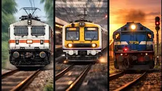 Beautiful view train at dadar/Thane station 