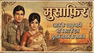 मुसाफ़िर Musafir Rajesh Khanna Style Old Hits Bezubaan Ishq Shayar #rajeshkhanna #oldhindisongs