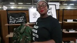 designer, kalilah wright, for mess in a bottle, clothing line interview