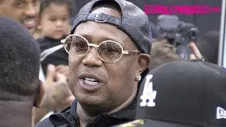 Master P, Pierre Thomas & Coach K From Quality Control Attend Quavo's Celbrity Basketball Game