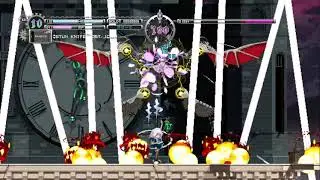 Touhou Luna Nights - Remilia Boss Fight (No Damage / No Time Stop / No Skills)