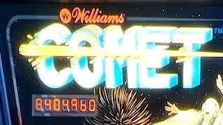 Демонстрация Williams Comet Pinball 1985 года, 8 404 960 #пинбол #эксперт