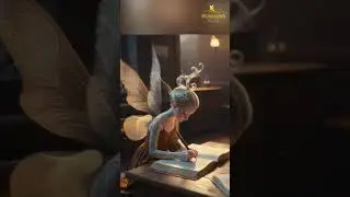 432Hz Fairy Caf&eacute; Lo-Fi | Calm Focus & Happy Flow | No Stress Work Music #shorts
