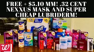 WALGREENS $5.10 MM 💃 // SUPER HOT DEALS ON NEXXUS HAIR MASKS AND LUBRIDERM LOTION ❤️