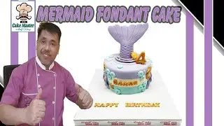 Mermaid Fondant Cake / by: Cake Master Chef Totoy