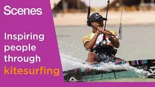 Meet the kitesurfing instructor harnessing the wind and waves in Qatar | Scenes