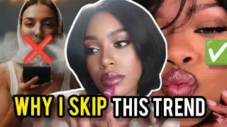 TikTok Makeup Trends Are Lying to You | Rihanna lip tutorial
