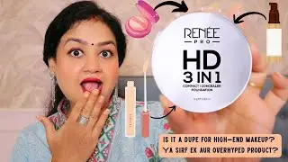 RENEE Ka Naya 3 in 1 Makeup Bomb 💣 &ndash; Pro HD Compact, Concealer, Foundation Ek Saath? Honest Review!