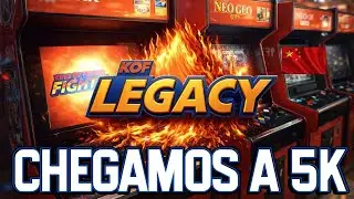 THE KING OF FIGTHERS AO VIVO ! CHEGAMOS A 5K !  LIVE PC #retrogaming