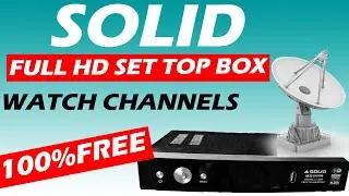 SOLID SET TOP BOX | FREE TO AIR | FTA | DD FREE DISH | TECHDJ | SET TOP BOX | FHD BOX | 1080P🔥🔥🔥