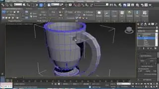 3ds max - Spline modeling tutorial | CoffeeMug |  Coffee Cup - 3ds Max Modeling Tutorial