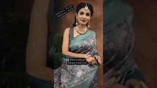 Digital Print Silk Sarees