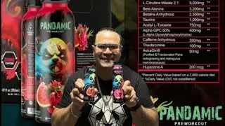 Panda Supps - Pandemic *RTD* - Liquid Pre-workout Review!!!