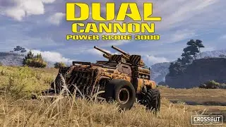 Crossout || Dual Cannon Build || PS3000