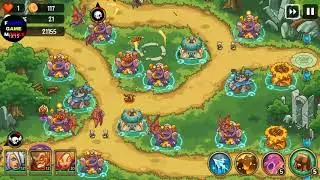 FGMobile - Empire Warriors TD: War Of Heroes - Tournament ( Wave 35 )