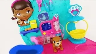Doc McStuffins Toy checkup center pet vet doctor playset role play findo pup toy