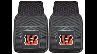 NFL Team Logo Universal Fit Car Mat 2pack  Vikings