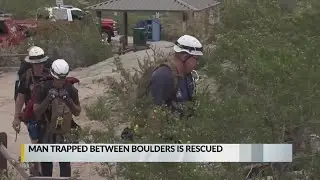 Trapped Arizona hiker rescued on Thanksgiving
