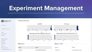 Experiment Management Synopsis