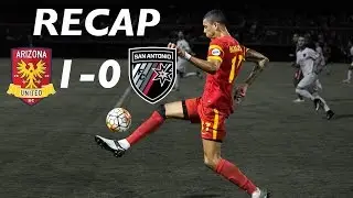 RECAP: Arizona United SC 1-0 San Antonio FC 8/13/16