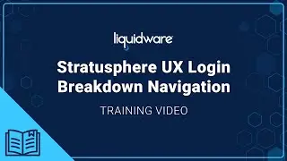Training: Stratusphere UX Login Breakdown Navigation