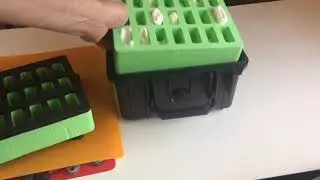 Pocket knife storage. Nalpak foam. Pelican case.