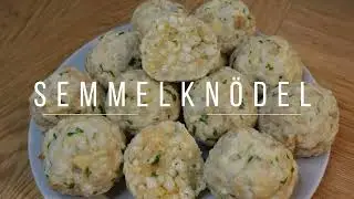 AUSTRIAN BREAD DUMPLINGS | SEMMELKN&Ouml;DEL | CANEDERLI AUSTRIACI [VEGGIE]