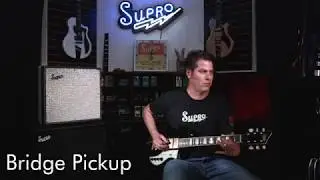 Supro Tri Tone Pickups Demo by David Koltai with Black Magick Reverb amp