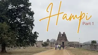 Walking and Cycling Tour of Hampi, Part 1