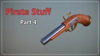 Pirate Stuff #4 (Maya 2020, Zbrush 2020, Substance Painter)