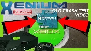 Оригинальный Og Xbox Modchip Xenium Ice Blue, старый коммерческий краш-тест Ozxodus - RETRO PRO FRANK