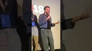 #Frameline48 #PERFECTENDINGS Dir. Daniel Ribeiro, actor Artur Volpi w/ producers introduced