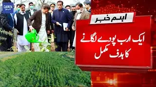 PM Imran Khan inaugurated the 10 billion tree tsunami program in Haripur | Dawn News
