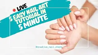 🔴Beginner Friendly Nail Art for Short Nails 💅 | No Tools✨