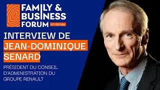 Interview avec Jean-Dominique SENARD, Président du Conseil d’Administration du Groupe Renault