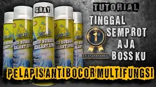 (GRAY) SKY15 Liquid Rubber Sealant Spray | TUTORIAL