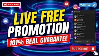 Get 🚀 1000  Subscribe 🎁 Live promotion 🤫 || Free promotion #tech #freepromotion