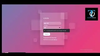 How To Create Login Form In HTML and CSS | Make Sign In Form Design