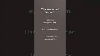 Wounded Empath vs. Healed Empath: Which one are you? ✨ #empath #hsp #healing #shorts #frequency