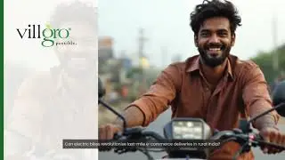 E-Bikes For Rural E-Commerce Deliveries