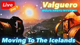 LIVE | ARK SURVIVAL ASCENDED PS5 | VALGUERO | SINGLEPLAYER | Day 7 |COLD DARK SNOW | SLEEPY TIME