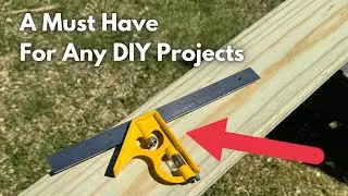 Every DIYer Needs This! STANLEY Combination Die Cast Square #review #amazon #tools