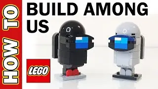 How to Build LEGO Among Us (Tutorial) & OneMinuteLEGOReview MOC (My Own Creation) #shorts