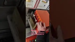 PVC/plastic card edge foil  gilding machine