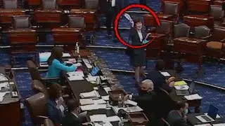 Senators Dance After Mask Restrictions Are Lifted