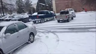 Snowmageddon 2014 - Getting home ATLANTA, GA