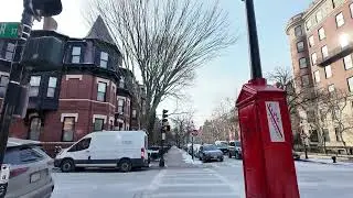 Marlborough Street, Boston | A Quiet Walk | No Talking